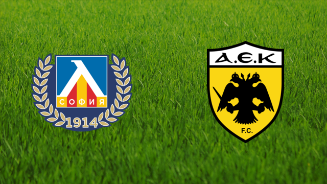 Levski Sofia vs. AEK FC Levski Sofia vs. AEK FC