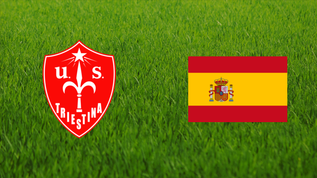 US Triestina vs. Spain US Triestina vs. Spain