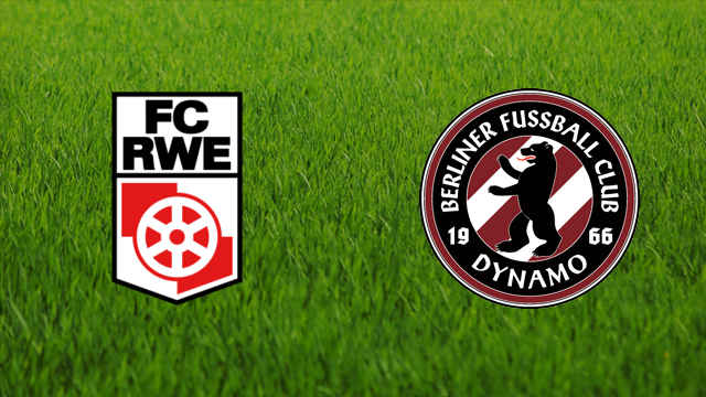 Rot-Weiß Erfurt vs. Dynamo Berlin Rot-Weiß Erfurt vs. Dynamo Berlin