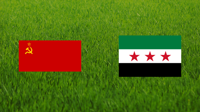 Soviet Union vs. Syria Soviet Union vs. Syria